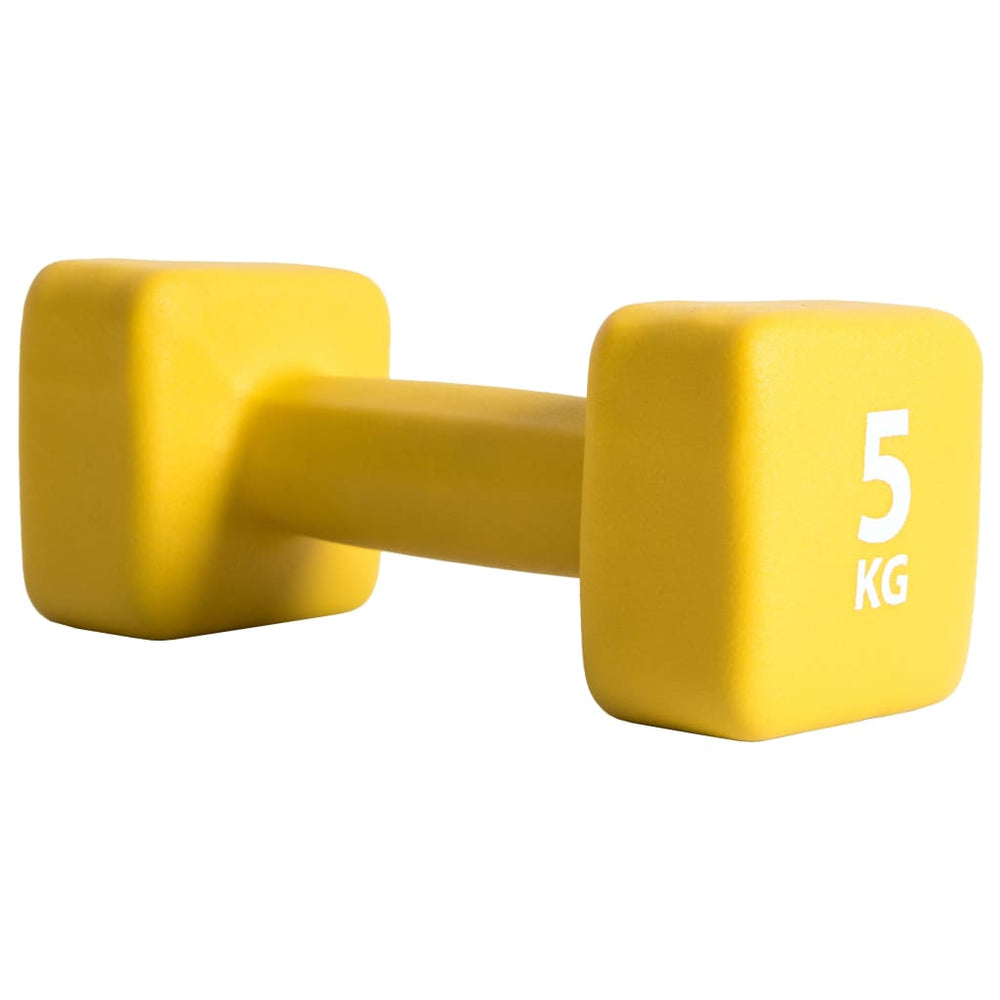 Pure2Improve Pure2Improve Dumbbell 5 kg neoprene yellow