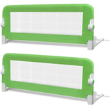 Otroške postelje Vidaxl 2 PCS 102x42 cm zelena