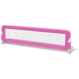 VidaXL Kinderbedhekjes 2 st 150x42 cm roze