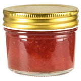 Vidaxl jam jars with gold -colored lids 24 st 110 ml glass