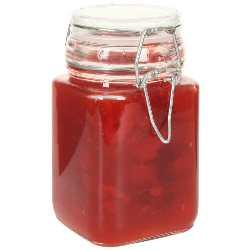 VidaXL Jam Jars with Closure 12 pcs 260 ml Glass