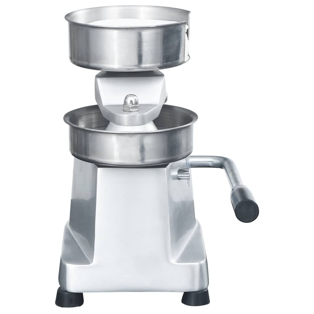 Vidaxl Hamburger Press Machine med 500 partitioner 13 cm aluminium
