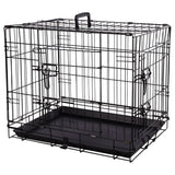 Flamingo Flamingo Wire Cage Mezo med skydedør S 43x61x50 cm sort