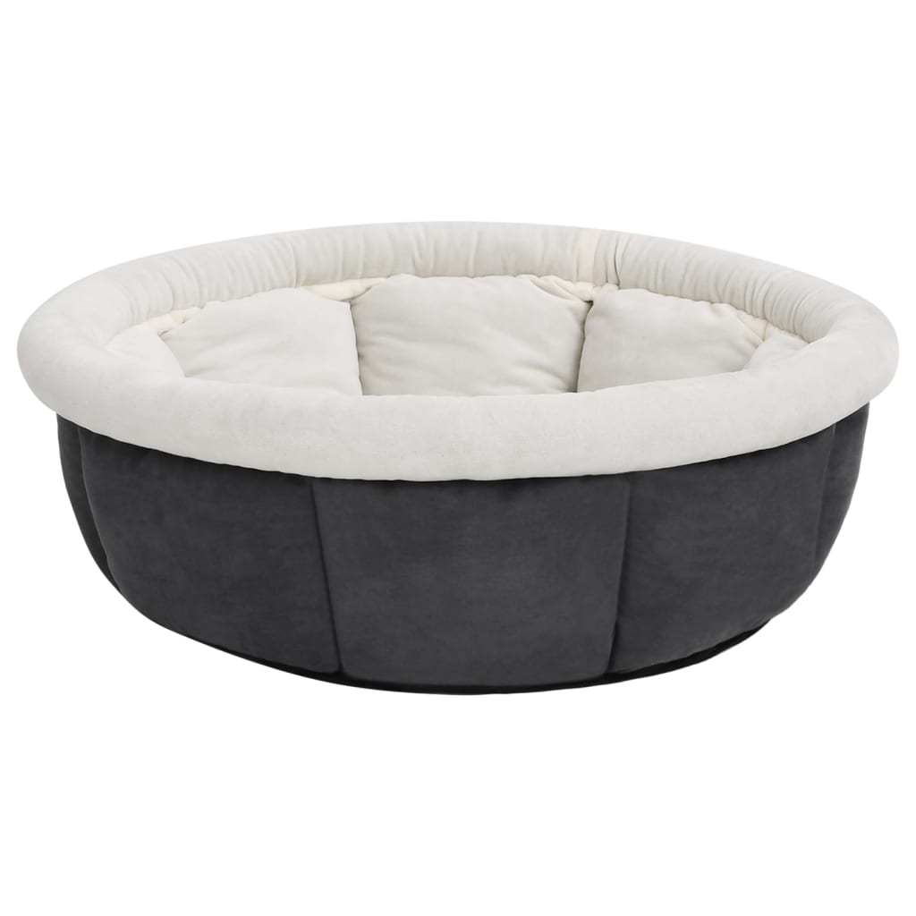 Vidaxl dog basket 59x59x24 cm gray