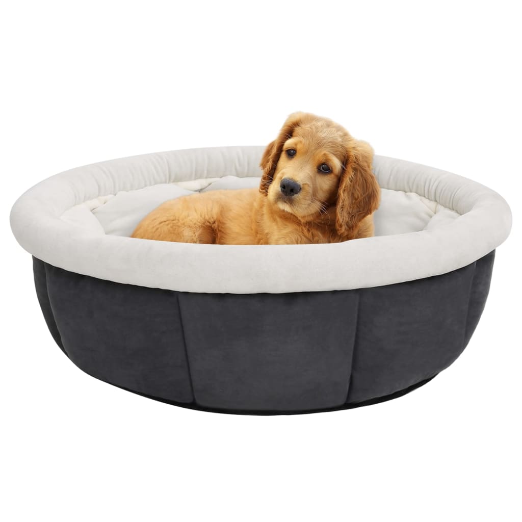 Vidaxl dog basket 59x59x24 cm gray