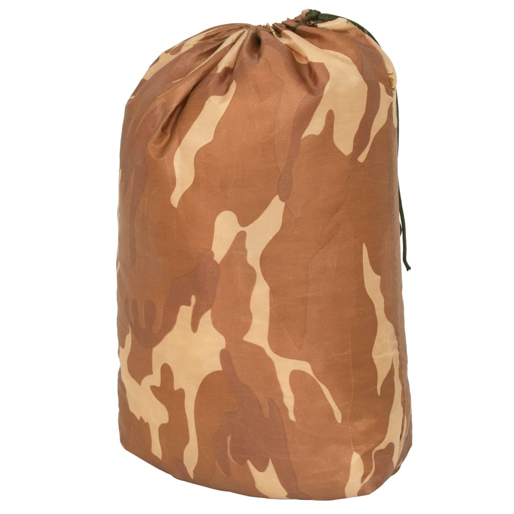 VidaXL Camouflagenet with storage bag 2x5 m beige