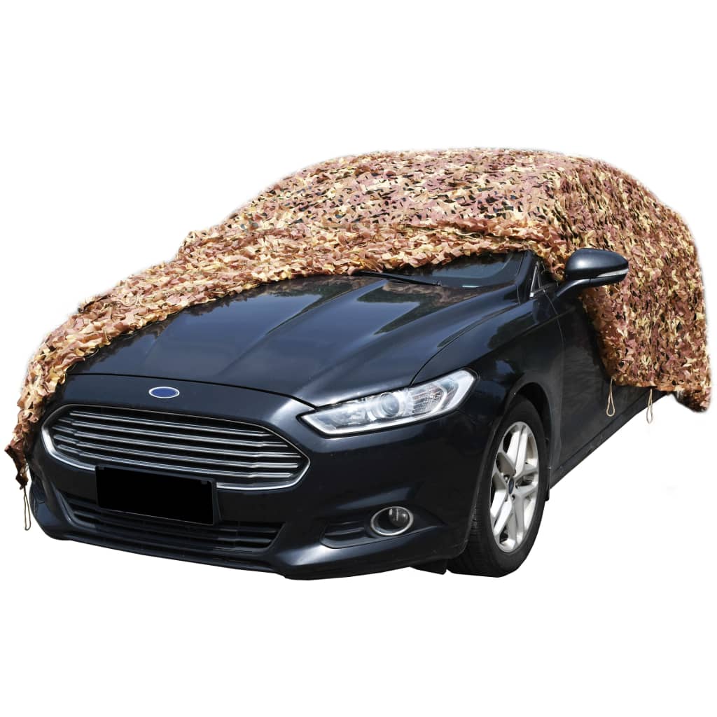 VidaXL Camouflagenet with storage bag 3x7 m Beige