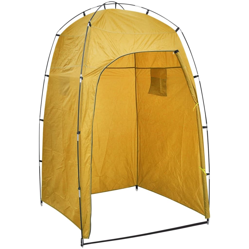 VidaXL Kampeertoilet met tent draagbaar 10 + 10 L