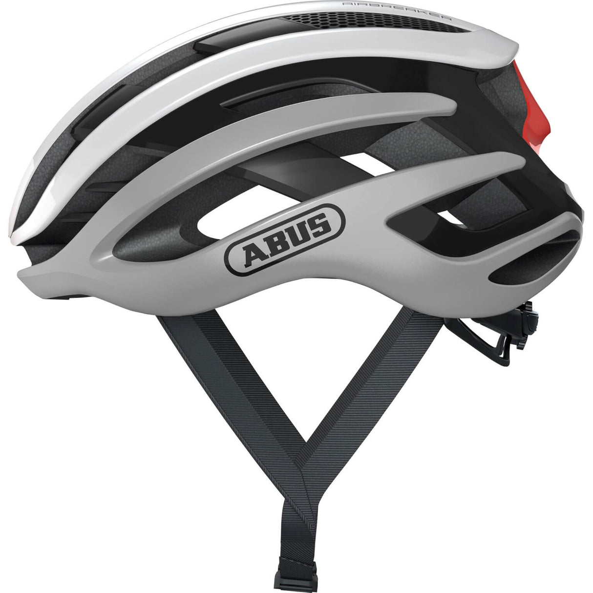 Abus sisak Airbreaker ezüst fehér l 59-61cm