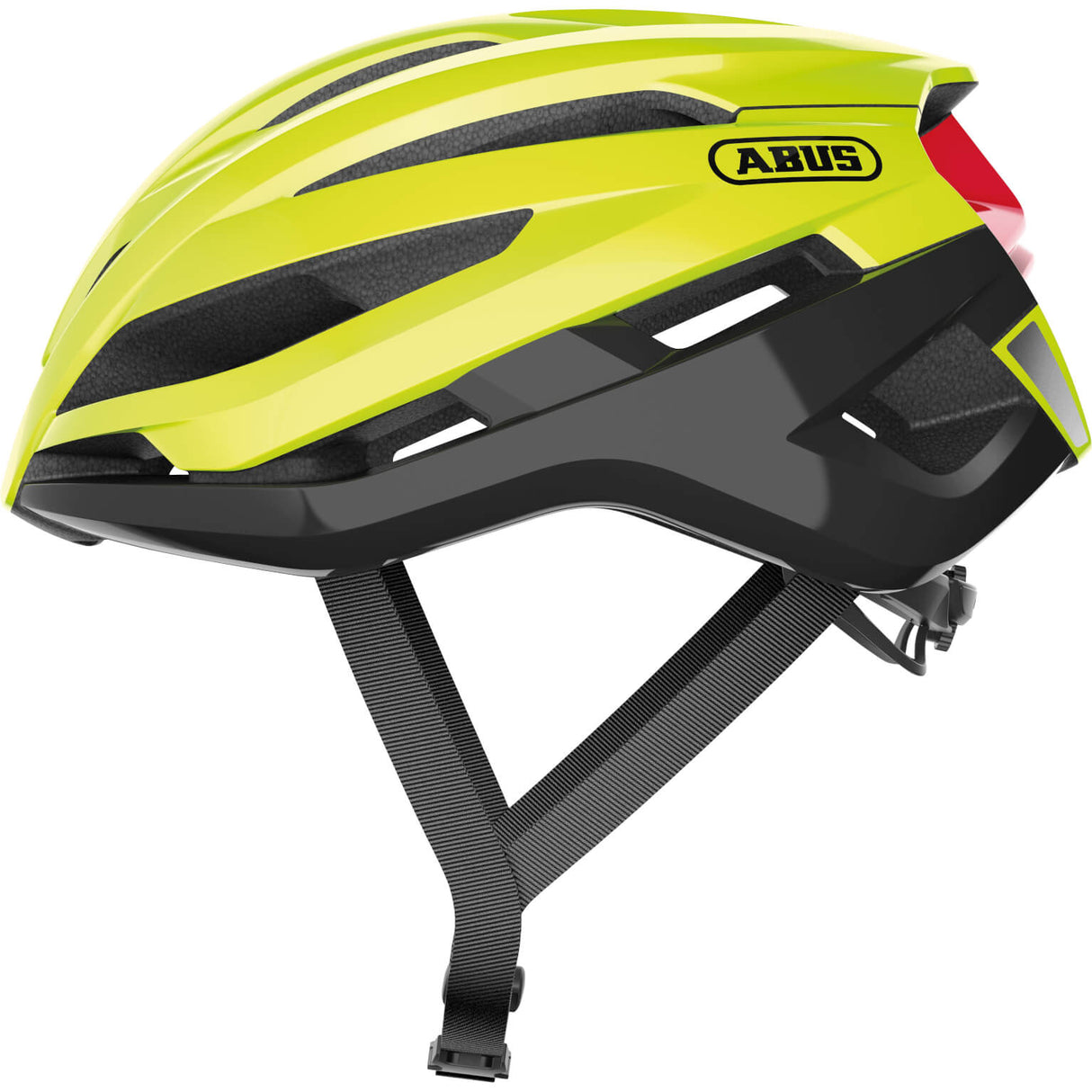 Abus hjelm stgoudmchaser neon gul m 54-58cm