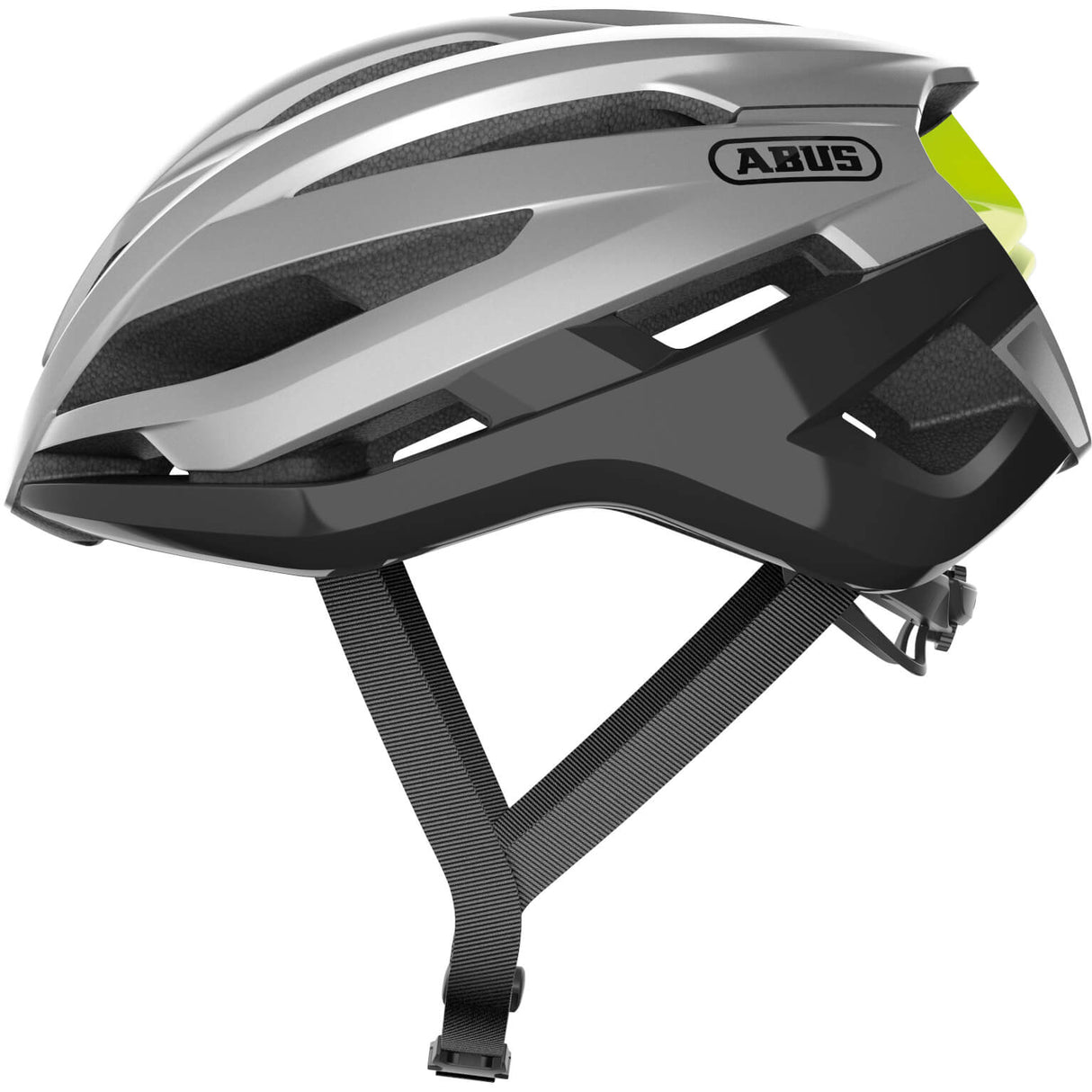 Abus sisak Stgoudmchaser Gleam ezüst l 59-61cm