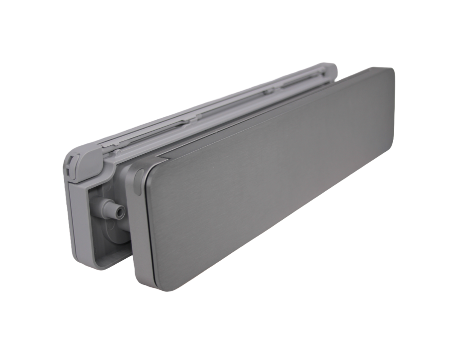 HomeBox Letterbox Alinox Part Outdoor Binnenklep Ral7047 Gray