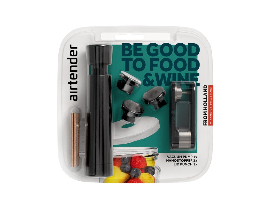 Airtender Vacuum Set Food and Wine