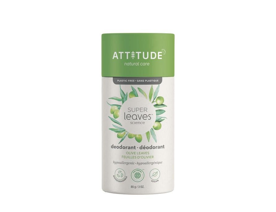 Haltung Deodorant Olivenblätter