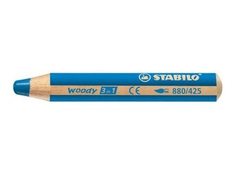 Stabilo woody pencil 3 in 1 blue