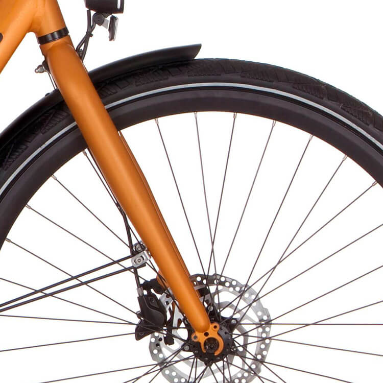 Cortina front fork E-Mozzo harvest gold matt