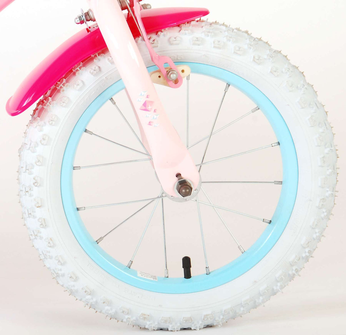 Disney 14 inch 25 cm Girls Knapping brake Pink