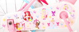 Disney 14 inch 25 cm Girls Knapping brake Pink