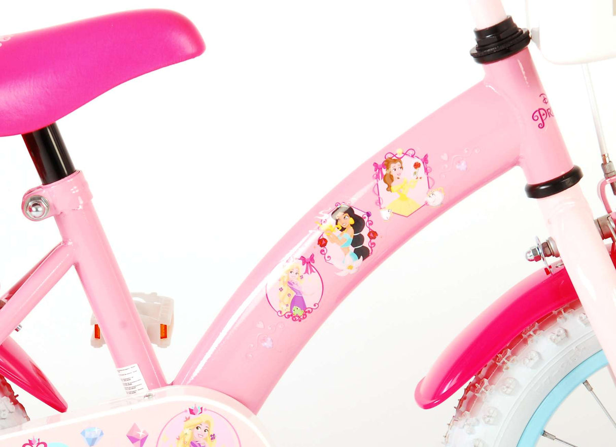 Disney 14 inch 25 cm Girls Knapping brake Pink
