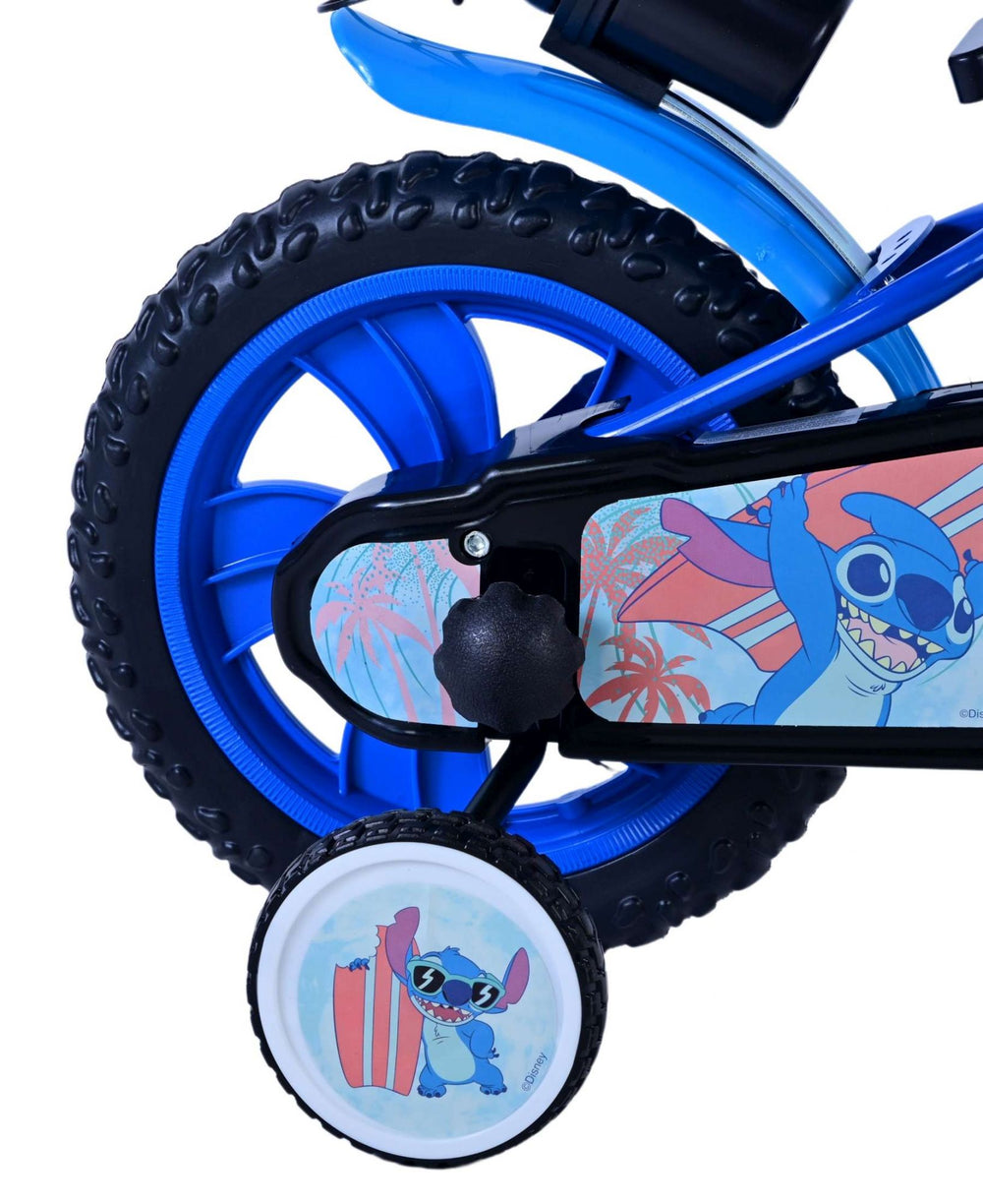 Stitch Stitch Children's Bike Boys 12 pouces bleu
