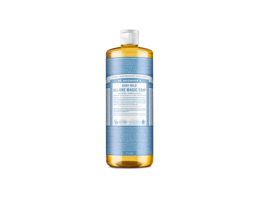 Dottore Bronner's Liquid Soap Pure Castile Baby Profume -Free 945 ml