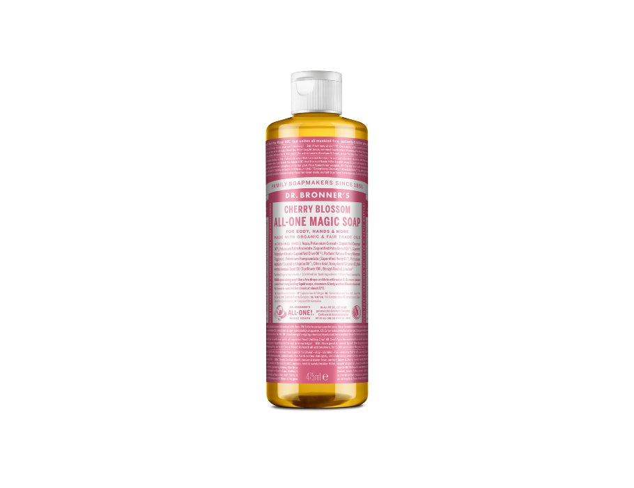 Dr. Bronnerovo tekuté mýdlo Pure Castile Cherry Blossom 475 ml