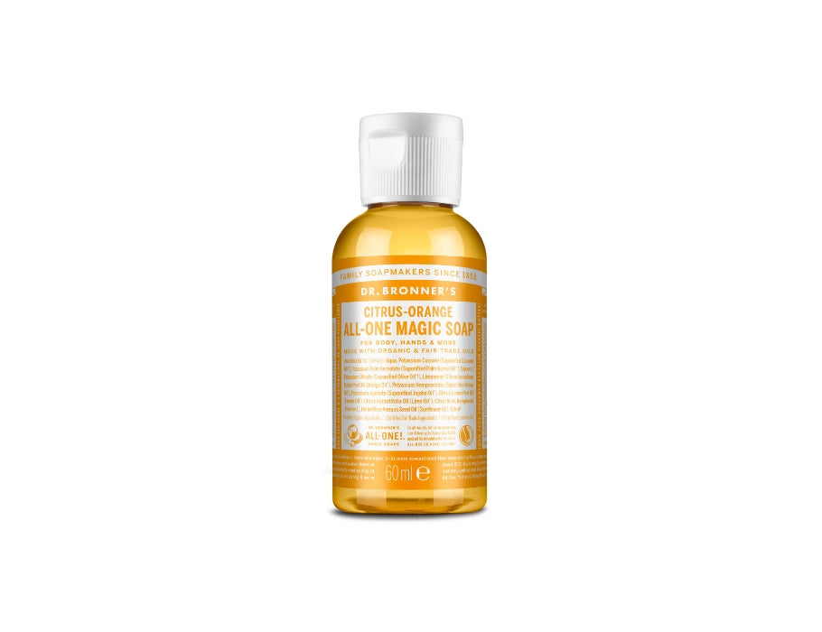 Dottore Bronner's Liquid Soap Pure Castile Citrus 60 ml