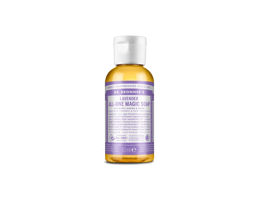 Dottore Bronner's Liquid Soap Pure Castile Lavendel 60 ml