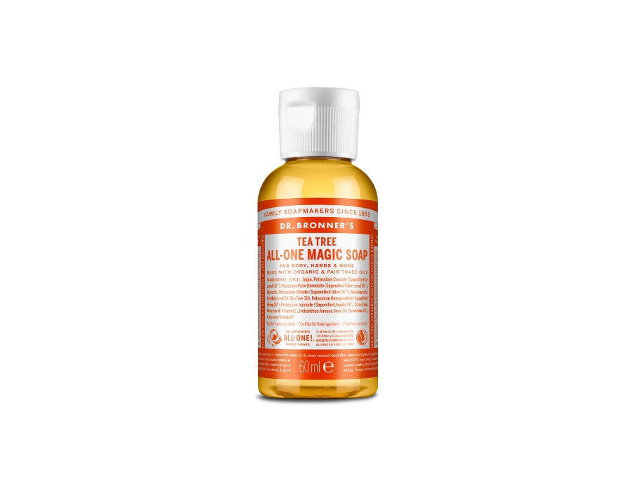 Dottore Sap liquido di Bronner Pure Castile Tea Tree 60 ml