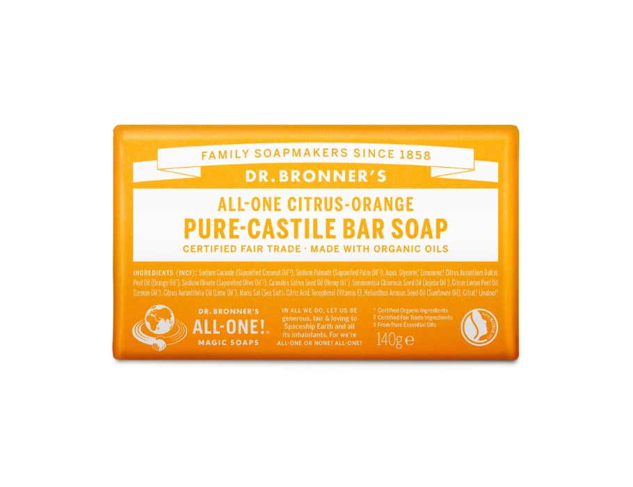 Dr. Bronner's Soap Block Pure Castile Citrus