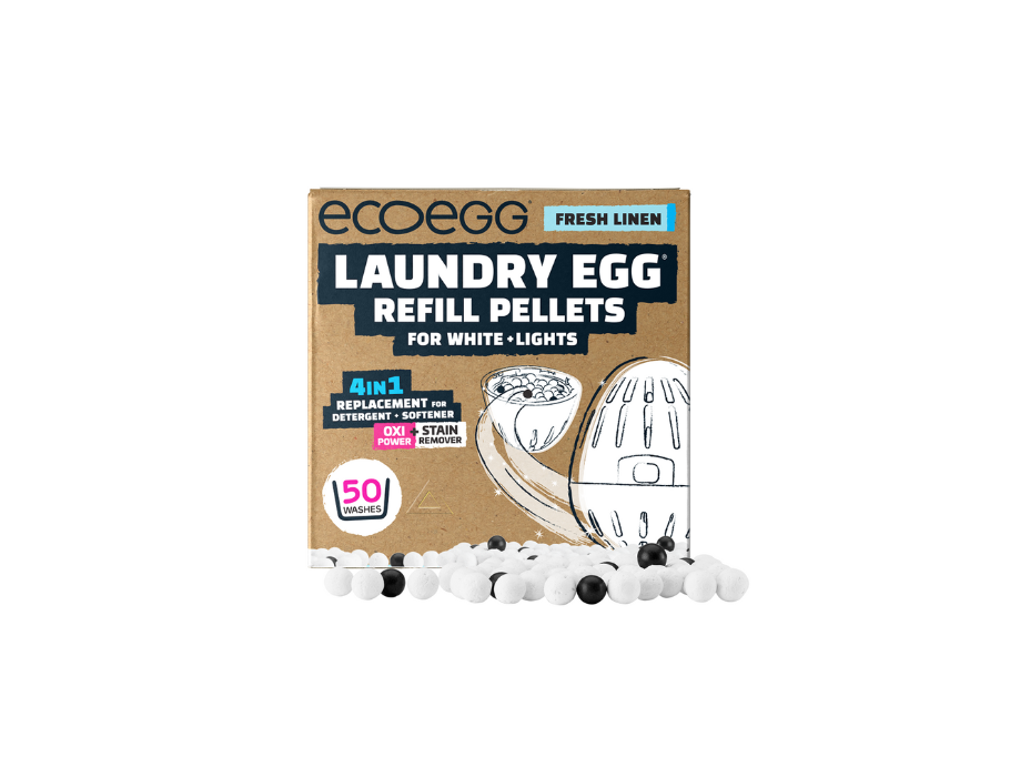 Ecoegg Władza dla białego wosku - świeżego pościel - 50 myć