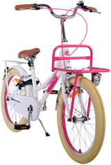 Volare Volare Children's Bike Girls 20 inch White Two Hand brakes