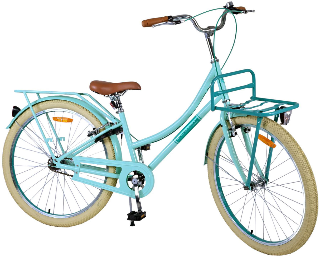 Volare Volare Children's Bike Girls 26 Inch Green Two Hand brakes