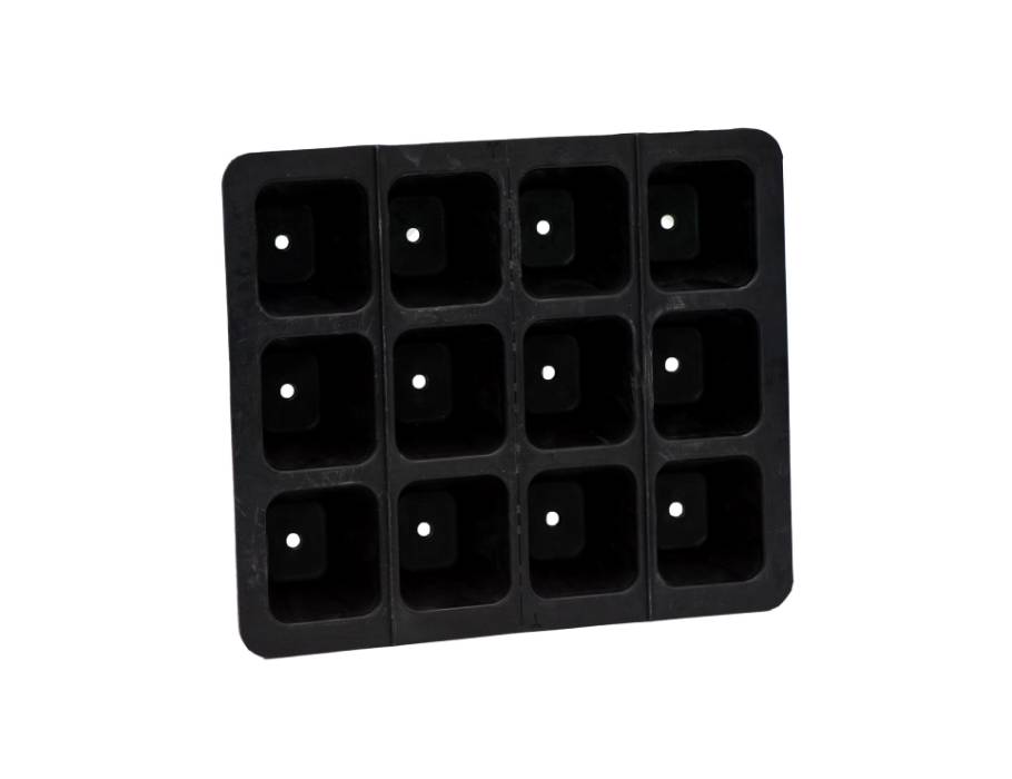 Fairzone Germination Tray Natural Rubber 12 Compartments