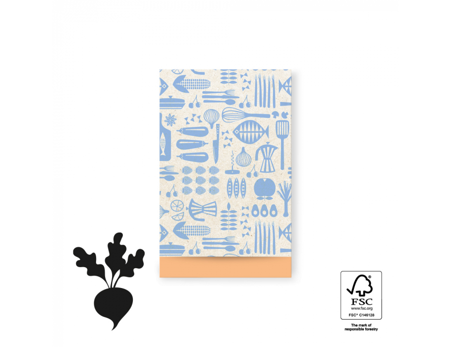 Sacs-cadeaux House of Products goodies bleu clair 12x19cm 200st