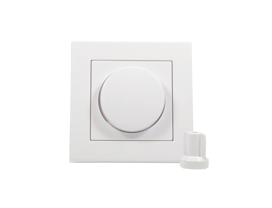 ION Industries Single dimmer cover plate White