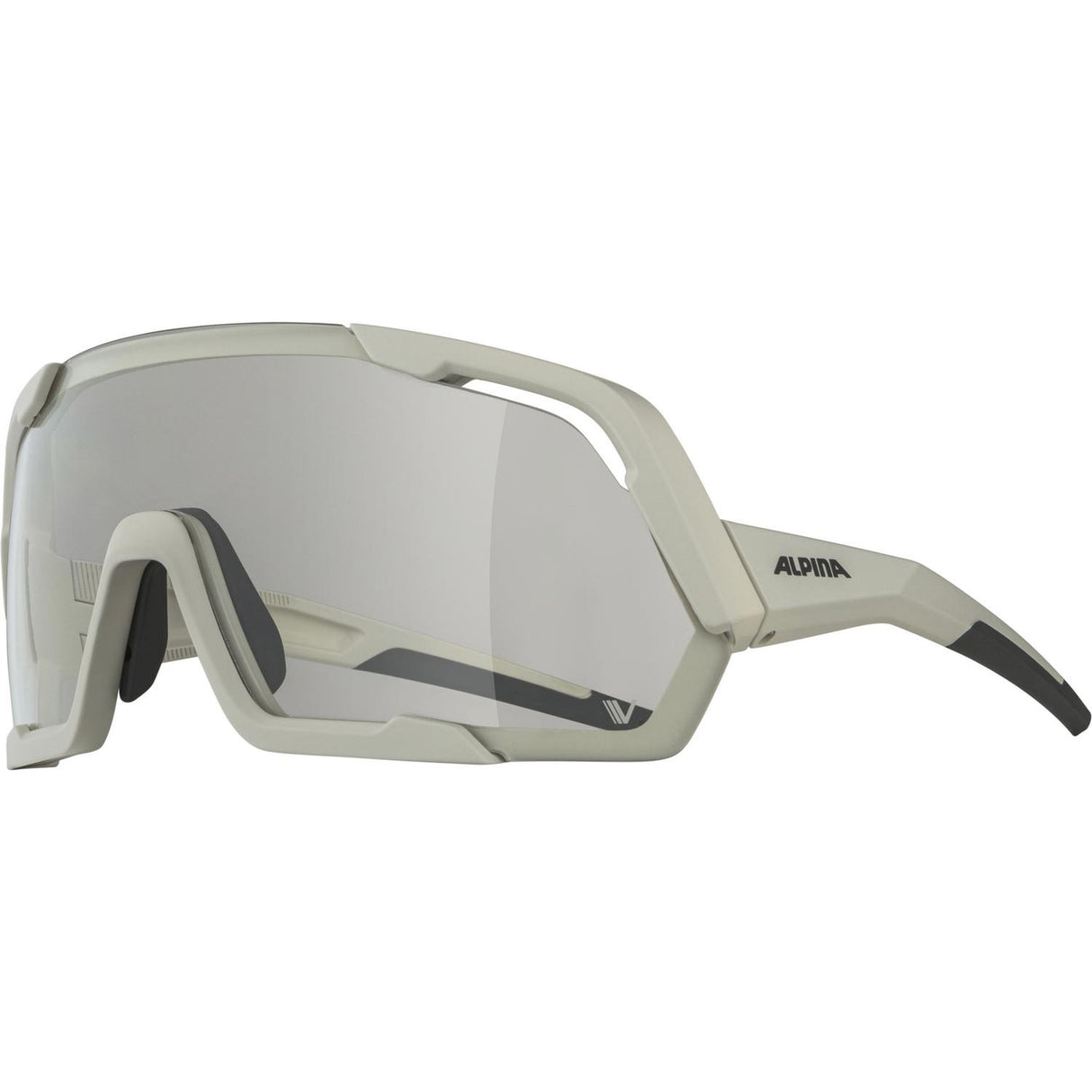 Olimpijska očala za športna oblačila Rocket V Fogstop Cool-Grey Mat Clear Cat.0-3