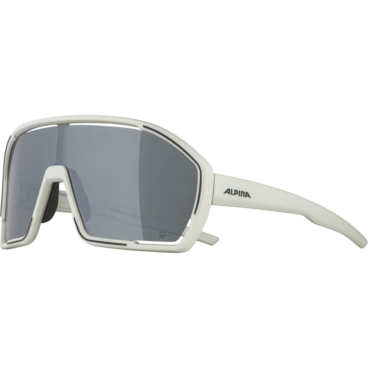 Gafas de ropa deportiva olímpica hoguera Q-lite fogstop gris plateado espejos.cat3