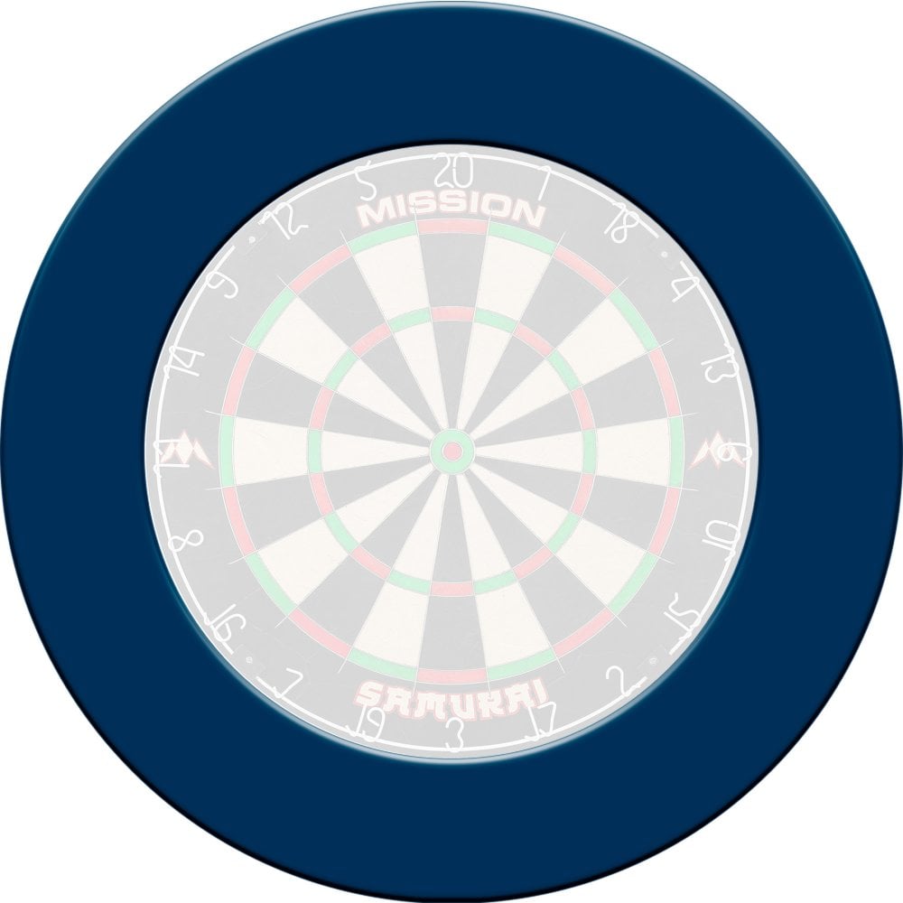 Mission Mission Dartboard umgeben schweres Blau