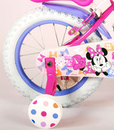 Disney Minnie Séisses jee! Kanner Vëlo Meedercher 14 Zoll rosa zwee Handbremsen