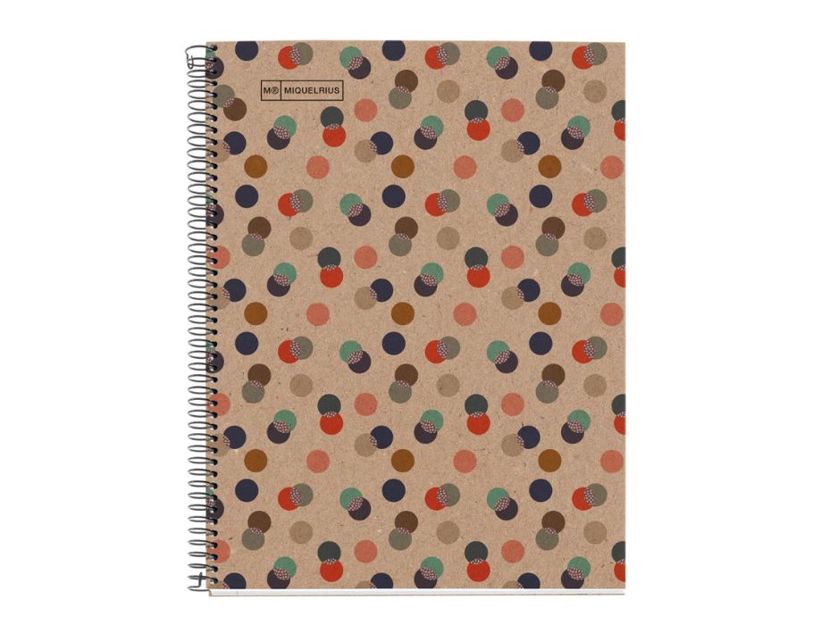 Mequelrius Notebook Eco Confetti A4 Blanco 80 pagine