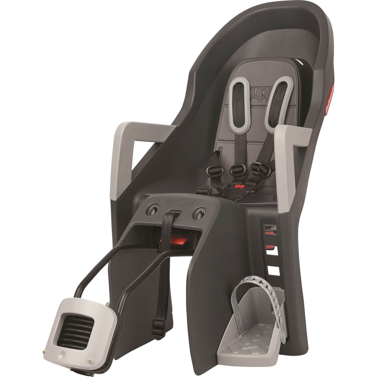 Polisport zadní sedadlo Guppy Frame Bev. tmavá -gray