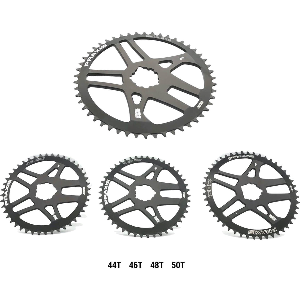 Praxis Chain Top 1x cesta DM 46T črna