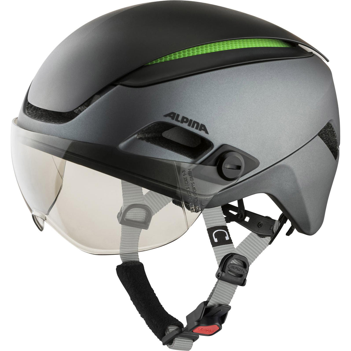 Olympisk sportkläder Alpina Sports Urban Helm Altona V 52-57 Mat Anthracite