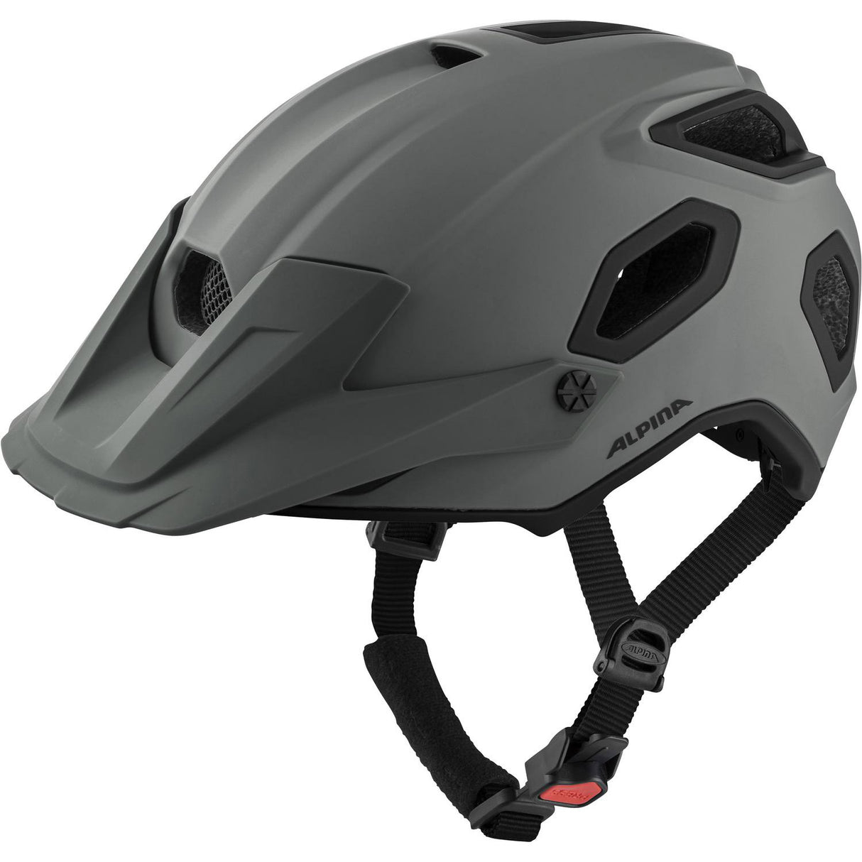 Olympiska sportkläder Alpina Sports MTB Helm Croot Mips 52-57 Matt Gray