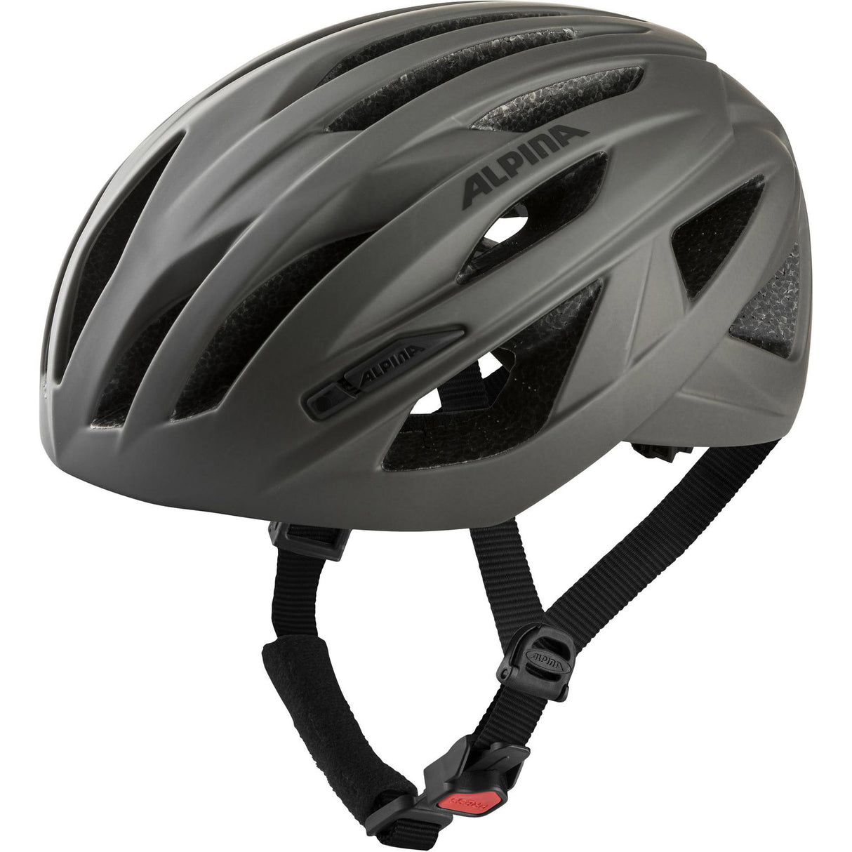 Olympiska sportkläder Alpina Sports Race Helm Path 51-56 Matt Gray