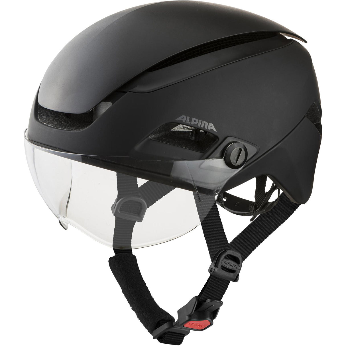 Olympic Sportswear Alpina Sports Urban Helm Altona 52-57 Matt Black