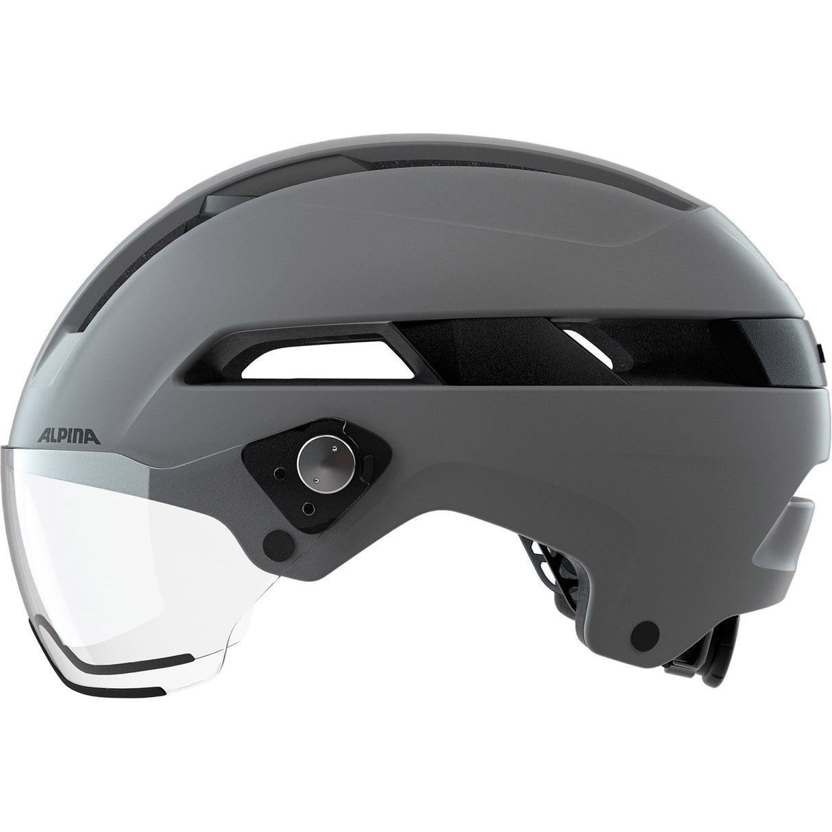 Olympic Sportswear Sports Urban Helmet Soho Visor 55-59 Mat Gray