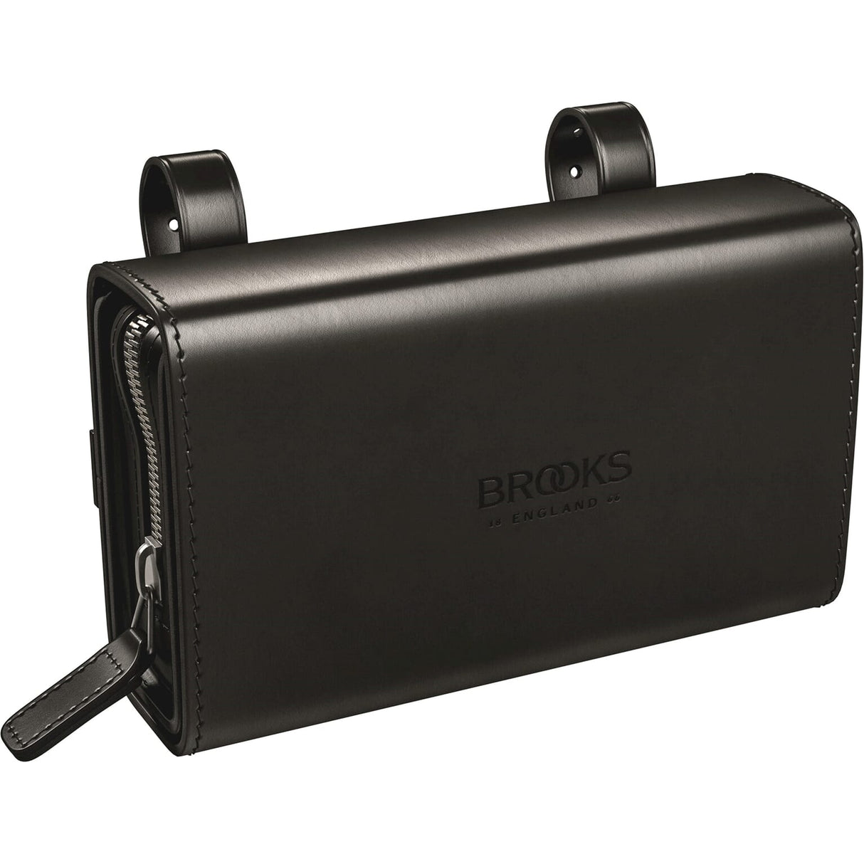 Brooks Saddle Bag Black D-Shapped Handy Bag H11XB17XD6CM