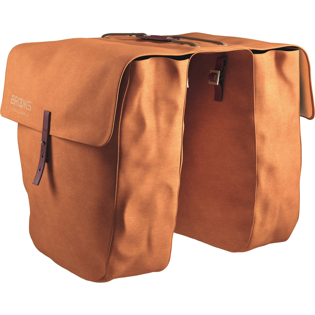 Brooks Brick Lane Pannier Bicycle Bag Red